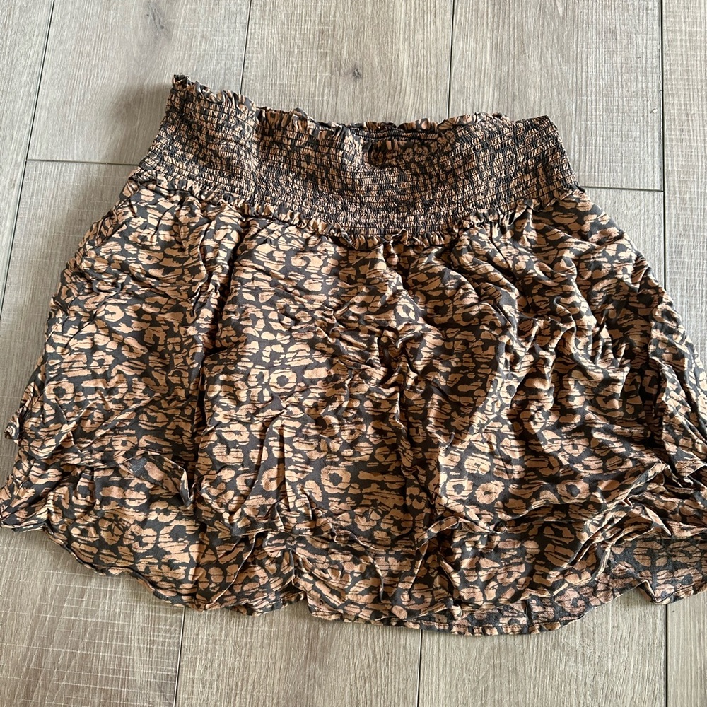 Rails ruffle skirt